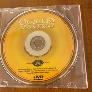 EUC DVD, Quigley Down Under, no original case 🌿🌼